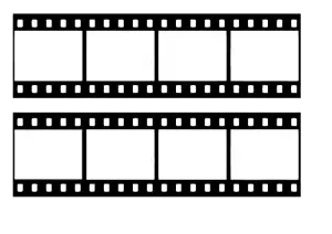 Filmstreifen Querformat